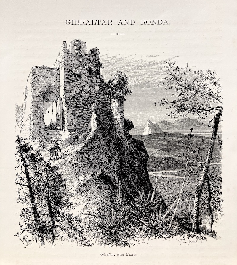 Gibraltar and Ronda - Gibraltar from Gaucin